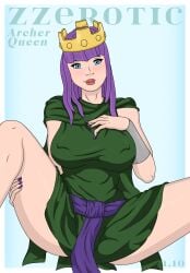 archer queen (clash of clans) from clash (series) by patito zzero