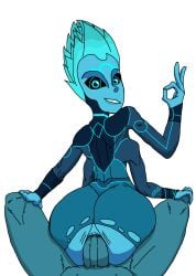 3below 4_arms akaridion alien anal_sex ass blue-skinned_male extraterrestrial gay hindquarters krel_tarron male_pov mr_classified multi_arm multi_limb tales_of_arcadia