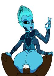 3below alien anal_sex ass cum cum_inside dark-skinned_male exposed_ass extraterrestrial four_arms hindquarters krel_tarron male_pov mr_classified tales_of_arcadia thong
