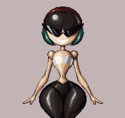 animated breast_expansion fake_breasts flat_chest flat_chested hourglass_figure huge_breasts huge_thighs implied_transformation klumpssunnystash klumpywumpy knick_knack olivia_(klumpyman) pixar pixel_art plastic plastic_breasts plastic_skin spherical_breasts sunny_miami tiny_waist wide_hips wide_thighs