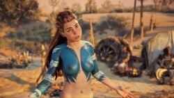 aloy from horizon forbidden west by faith103