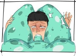 black_hair blowjob crying dbaru elizabeth_appleboom femsub futa_on_female futadom futanari headlock large_breasts moray_x-21 questionable_content robodom running_mascara runny_nose slapping_thigh slime slime_girl struggling sweat sweaty tears thick_thighs thighs