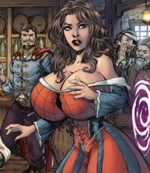 1girls 3boys big_boobies big_boobs big_booty big_booty_(female) big_breasts big_thighs bit_tits breasts brown_eyes brown_hair brown_hair_female brunette_female brunette_hair bust busty chest cleavage comic comic_panel curvaceous curvy curvy_figure doctor_strange doctor_strange_(series) dress female gender_transformation genderswap_(mtf) hips hourglass_figure huge_breasts huge_thighs large_breasts large_thighs legs light-skinned_female light_skin long_hair male marvel marvel_comics mature mature_female medieval medieval_clothing multiple_boys peter_parker portal rule63 rule_63 sampleguy slim_waist spider-man spider-man_(series) stephen_strange thick thick_hips thick_legs thick_thighs thighs tight_clothing time_travel time_traveler tits_bigger_than_head voluptuous waist wide_hips