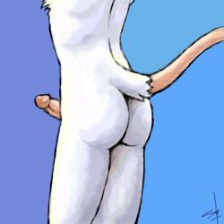 1boy male male_only nude oekaki penis rat rodent seraph solo