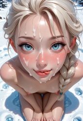 Elsa (Frozen) Rule 34 Image