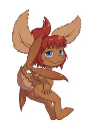 1girls anthro anus ass barefoot blush feet female female_only insects looking_at_viewer minum moth nude presenting pussy solo