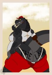 absurd_res accessory american_black_bear anthro ass bag bear belly black_bear bodily_fluids bottomwear bulge butt_tattoo clothed clothed_male clothing cloud coach digital_drawing_(artwork) digital_media_(artwork) dinosaur english_text extreme_size_difference face_in_ass fextros_everwell flint_saurstone fur furgonomics genitals grey_body grey_scales hat headgear headwear hi_res jockstrap kangaroo kermode_bear larger_male macropod male male/male mammal marsupial musclegut muscular outside overweight overweight_anthro overweight_male pecs penis penis_poking_out prehistoric_species reptile saurischian scales scalie shirt shorts size_difference sky smaller_male smile spikes spikes_(anatomy) sweat sweat_stain sweaty_body sweaty_butt tail tail_accessory tail_bag tank_top tattoo teeth text theropod topwear trapped_in_clothing tyrannosaurid tyrannosauroid tyrannosaurus tyrannosaurus_rex underwear ursine visen visen_(artist) whistle_(object) whistle_around_neck white_body white_fur yellow_sclera