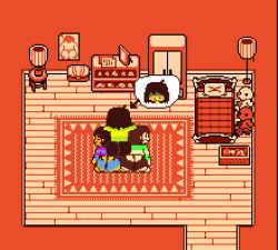 ass_focus ass_stack big_ass biting_lip blush butt_focus butt_stack chara deltarune female_frisk frisk frisk_(undertale) human kris_(deltarune) risk undertale undertale_(series)