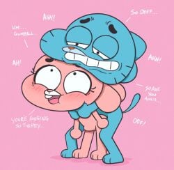 1boy 1girls 2020 anais_watterson anthro anthro_female anthro_male anthro_on_anthro anthro_only anthro_penetrated anthro_penetrating anthro_penetrating_anthro ardidon blue_body blue_fur blush brother brother_and_sister buckteeth cartoon_network cat cat_boy completely_naked completely_naked_anthro completely_naked_female completely_nude completely_nude_anthro completely_nude_female cub cub_on_cub dialogue dirty_talk domestic_cat english english_text eyebrows eyelashes felid feline felis female female_cub female_penetrated fur furry furry_female furry_male furry_only gumball_watterson incest lagomorph male male/female male_cub male_penetrating male_penetrating_female naked naked_anthro naked_female nude nude_anthro nude_female open_mouth penetration pink_body pink_fur rabbit rabbit_girl sex siblings sister sketch stomach_bulge teeth text the_amazing_world_of_gumball tongue url vaginal vaginal_penetration vaginal_sex whiskers young young_anthro young_female young_male