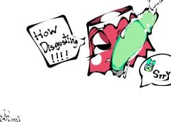 ! !!!! 1boy 1boy1girl 1girls :( animate_inanimate antennae antennae_(anatomy) anthro anthro_bug anthro_insect anthro_male apologizing big_cock big_penis bodily_fluids brightney_(dandy's_world) bug caterpillar cock cum cumming dandy's_world dialogue dialogue_box dick digital_media_(artwork) disgusted disgusted_female dominant_female english english_dialogue exclamation_point female female_focus frown frowning genital_fluids green_body green_face insects jizz jpeg lamp lamp_shade lidded_eyes m/f male male/female male_anthro male_on_female mostly_offscreen_character no-human no_human no_humans non-human non-human_only object_head penis penis_on_face plain_background red_body semen simple_background squirm_(dandy's_world) straight submissive_male video_games white_background white_cheeks