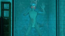 1boy 3d beastars blender breath_holding breathplay drowning legoshi_(beastars) male male_only non-human non-human_head non-human_only nude peril shower sinktember skinny solo solo_male suffocate suffocation trapped underwater underwater_peril vdezten wolf