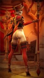 3d ass bombowykurczak female_only high_heels sally_whitemane scarlet_crusade solo thegworks world_of_warcraft