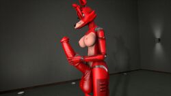 3d 720p animated anthro breasts equine_penis five_nights_at_freddy's fox foxy_(fnaf) freekiller furry futa_only futanari horsecock huge_balls huge_cock hyper_penis looking_at_penis masturbation medial_ring sfm stroking_penis