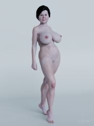 1girls 3d arnold arnold_(software) big_breasts big_nipples breasts c4d daz3d daz_studio female female_only full_body genesis8 gilf large_breasts light-skinned_female light_skin milf nipples nude nude_female old older_female real_skin render rendered simple_background solid_color_background solo standing white_background white_skin