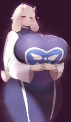 1girls anthro anthro_only bakunyuu big_breasts blush breasts clothed clothes clothing female female_only fully_clothed fur furry furry_only hi_res hips huge_breasts humanoid kakuteki11029 large_breasts milf solo solo_female tagme thick thick_thighs thighs toriel undertale undertale_(series) wide_hips