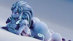 kindred from league of legends by adriandustred