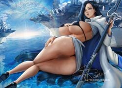 1girls 2022 big_breasts bulging_breasts curvaceous curvy_female erect_nipples invincible_dragon_(last_origin) last_origin looking_at_viewer nipple_bulge nipples_visible_through_clothing nsfw supullim tagme voluptuous_female