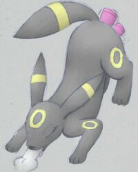 2016 all_three_filled anal anal_sex animew ass_up black_body black_nose bone bone_in_mouth closed_eyes deep_throat dildo_in_mouth ear_markings eeveelution facial_markings female feral generation_2_pokemon head_markings improvised_dildo improvised_sex_toy markings nintendo oral oral_penetration penetration pokemon pokemon_(species) pokemon_only raised_tail sex_toy sex_toy_fellatio sex_toy_in_ass sex_toy_in_mouth sex_toy_in_pussy sex_toy_insertion simple_background solo tail_markings umbreon vaginal_penetration vibrator vibrator_in_ass vibrator_in_pussy video_games