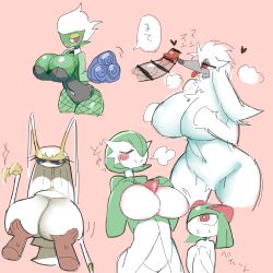 anthro anthrofied arthropod arthropod_humanoid big_breasts black_leotard female fishnet_legwear fishnets furfrou furry gardevoir groping_breasts huge_breasts human_on_pokemon insect_girl kirlia leotard nishikun penis pheromosa pokémon_(species) pokemon pokemon_(species) roserade touching_breast voluptuous white-skinned_female