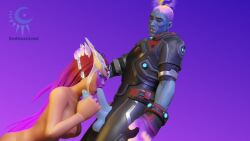 blowjob blue_penis cube_queen_(fortnite) fortnite fortnite:_battle_royale gentlecat penis the_origin_(fortnite)