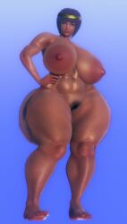 1girls 3d abs barefoot bbw capcom dark-skinned_female egyptian egyptian_headdress female female_only green_eyes hairy_pussy honey_select huge_ass huge_breasts hyper hyper_ass hyper_breasts looking_at_viewer menat purple_eyeshadow purple_hair purple_nail_polish randoxwando shiny_skin smiling_at_viewer street_fighter street_fighter_v tagme thick_thighs