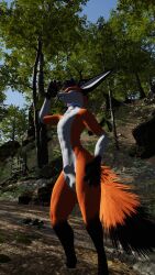 anthro anthro_only canid fox fur furry furry_only male_only orange_fur rexouium tagme twitter vr_media vrchat vrchat_avatar wenge white_fur