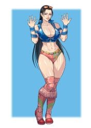 big_breasts cirenk clothing female female_only nico_robin one_piece sunglasses