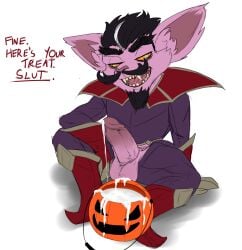 big_penis cock count_kledula cum dick excessive_cum harrowing_series kled league_of_legends male male_only mrti penis pumpkin tales_from_the_rift_series trick_or_treat vampire yordle