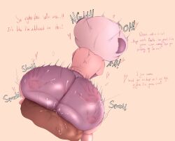 afro anthro ass big_ass big_butt dirty_talk doggy_style femboy from_behind girly huge_ass huge_butt sera_(stratosphilia) sex stratosphilia_(artist) talking text trap uncensored