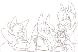 big_breasts breasts dart(dewwydartz) dee(dewwydartz) dewwy(dewwydartz) dewwydartz lucario may_(dewwydartz) pokemon pokemon_(species)