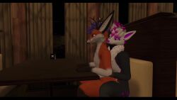 3d anal anal_sex animated anthro anthro_only canid canine duo duo_focus fox fur furry furry_only male male_only naked no_sound nude orange_fur rexouium tagme twitter url video vr_media vrchat vrchat_avatar wenge white_belly white_fur