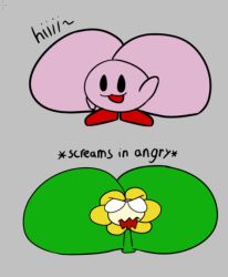 flowey the flower from kirby (series) by lewdyoshyboy
