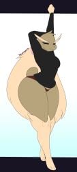 big_ass bubble_butt dewwydarts dewwydartz huge_ass lopunny lucy(dewwydartz) pokemon pokemon_(species) thick_thighs wide_hips