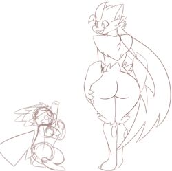 angela_(dewwydartz) big_ass bubble_butt dewwydartz female pikachu pokemon pokemon_(species) tagme zeke_(dewwydartz) zeraora