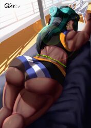 nessa (pokemon) from nintendo by qbee