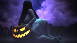 3d absurd_res eromd female halloween_2022 hi_res the_ring wallpaper yamamura_sadako