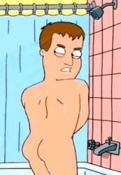 animated ass athlete bathroom butt celebrity family_guy gif male male_only muscles muscular muscular_male production_studio_for_tv_series real_person showering tom_brady