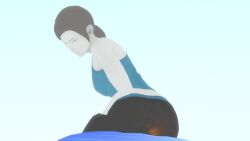 1girls 2023 animated ass ass_focus ass_shake ass_up big_breasts breasts bubble_ass bubble_butt clothing comedy dat_ass duo exercise exercise_ball exercise_clothing exercise_equipment exercising eyelashes fart female female_only fetishtrash looking_at_viewer looking_back nintendo round_ass sound tagme video wii wii_fit wii_fit_trainer yoga yoga_ball yoga_mat yoga_pants