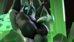 3d 720p anthro anthrofied big_ass big_balls big_breasts big_butt big_penis black_body black_skin cave crown crystal fan_character full_nelson futanari green_penis grey_body grey_penis gynomorph gynomorph_penetrated horn horse_penis horsecock huge_ass huge_balls huge_breasts huge_cock male_on_futa my_little_pony pounding queen_chrysalis_(mlp) sfm sloth_bones(artist) source_filmmaker text thick_ass thick_thighs thighs