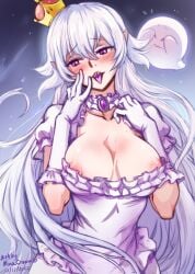 boo (mario) from luigi's mansion by minacream