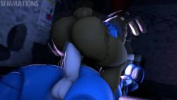 3d 3d_animation anal_penetration anal_sex animated animation ass blue_body butt cum cum_in_ass cum_inflation cum_inside cum_while_penetrated femboy five_nights_at_freddy's five_nights_at_freddy's:_help_wanted five_nights_at_freddy's_2 fuckboy gay glitchtrap large_ass large_penis longer_than_2_minutes longer_than_30_seconds longer_than_one_minute male male/male male_only penis sfmmations sound thick_ass thick_thighs toy_bonnie_(fnaf) video video_games