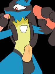 . lucario male_only non-human pokemon pokemon_(species) tagme