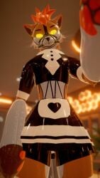 anthro anthro_only fur furry furry_only latex maid_uniform rexouium taeli tagme twitter vr_media vrchat