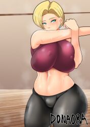android 18 from dragon ball by donaora889