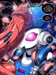 absurdly_large_cock demon linker_(linkerlewds) linkerlewds monster penis robot robot_girl sex_robot tentacle zone-tron