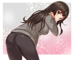 ass bending_over cougar1404 dark_hair tagme tight_clothing