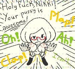 cat_(swapnote) dialogue mob_face nikki_(swapnote) nintendo nude onomatopoeia osterzonensfw rape swapnote tagme