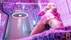 1girls 3d 3d_(artwork) bimbo bimbofication black_dildo clothed_female comic cyberpunk_2077 dialogue dildo_in_pussy female female_masturbation female_only image_comics image_set judy_alvarez lolipop masturbation nsfw pink_eyes realium3d riding_dildo sex_toy story story_in_picture