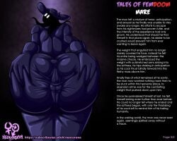 2d big_butt english_text facesitting female femdom femdom_caption forced ghost ghost_girl horror mare massive_ass neocorona nightmare scary size_difference tagme