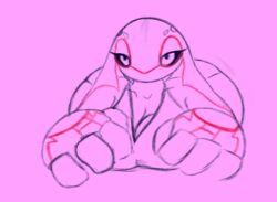 artesjsc big_breasts breasts female kyogre pokemon sketch tagme